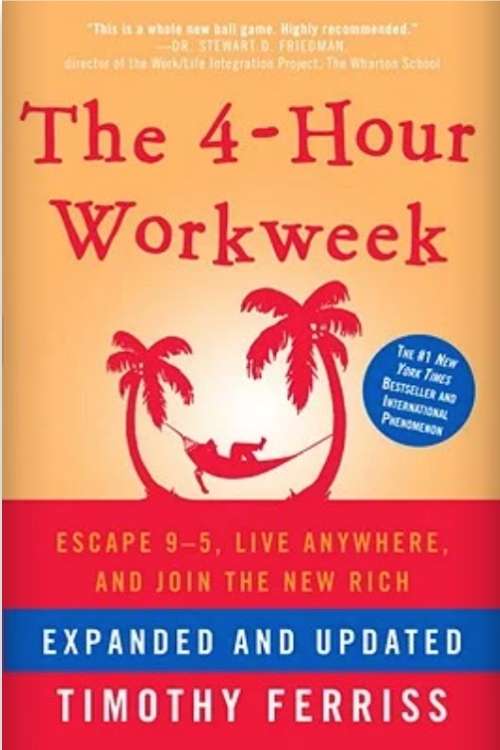 The 4 Hour Workweek: A classic book written by Tim Ferriss. A book worth reading about for having a great work-life balance.