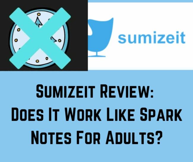 Sumizeit review: This post breakdowns a reading app called Sumizeit. This image is the main cover for the post.