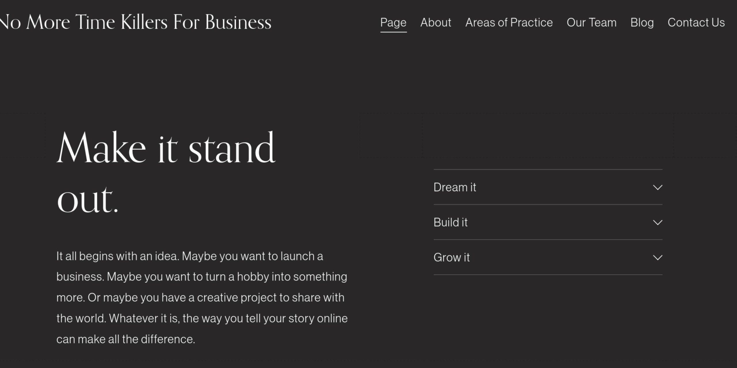 Is Squarespace a good website builder: With Squarespace, you can make nicely laid-out pages for users to navigate your website.