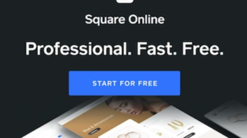 Square Online Banner 1: This is an ad for the Square Online program.
