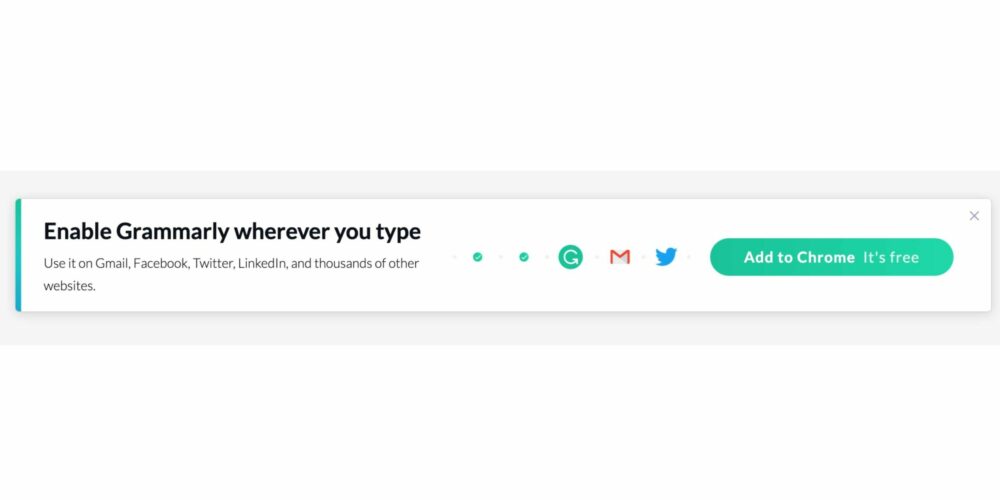 Proper grammar checker: Grammarly can be used anywhere you type or write text, including email and social media platforms.