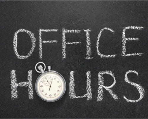 What are core hours: Work hours are usually flexible when it comes to these work schedules.