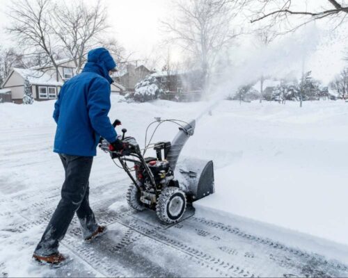 Best businesses to start during a recession: Snow removal is another great idea for running a small business.