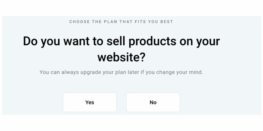 Zyro website builder review: The pricing wizard can be helpful in determining your website needs.