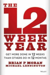 The 12 Week Year: This book is great for planning out your goals within three months.