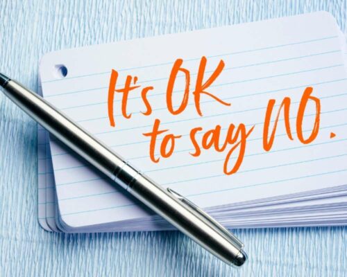 How to not be so busy: Saying no is ok, as it means you're focused working on other priorities.