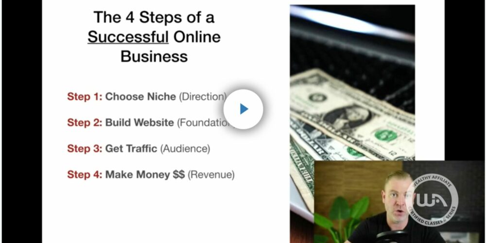 Do I have to pay to use Wealthy Affiliate? This starter class is a great expert class on the basics of online business.