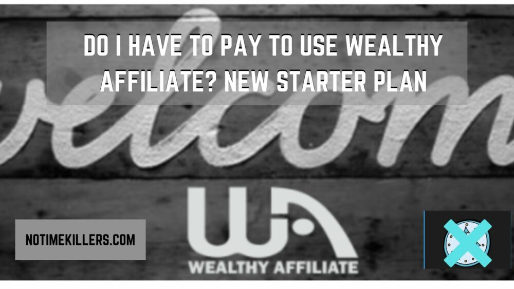 Do I have to pay to use Wealthy Affiliate? This post will review the updated free starter account on the WA platform.