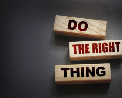 What is the importance of ethics in business? Doing the right thing is always the best thing to do in business.