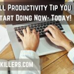 Small productivity tip: This post will discuss a simple, yet effective tip to boosting your productivity.