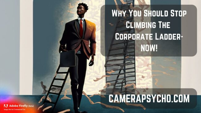 Why you should stop climbing the corporate ladder? This post will go over the downsides of corporate jobs, and why starting your own business is much more viable.