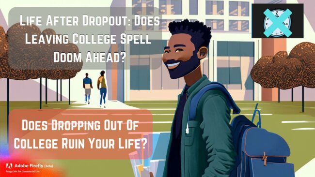 Does dropping out of college ruin your life? This post will go over what happens when dropping out of school.